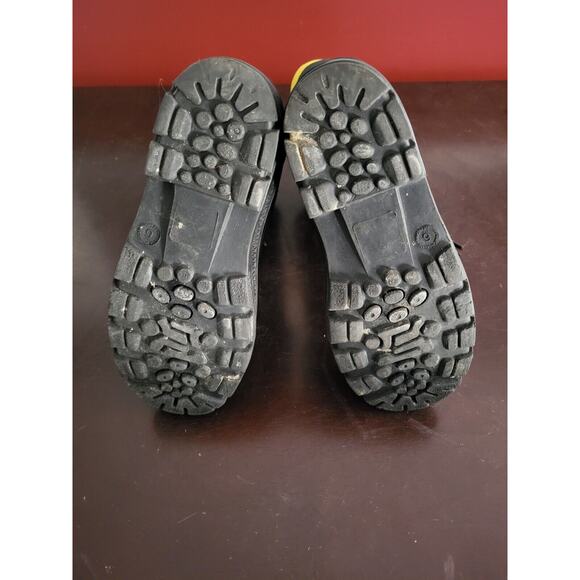 SKI-DOO X-Team SKIDOO Snowmobile Boots Yellow Black Men’s Size 6 - Picture 8 of 9